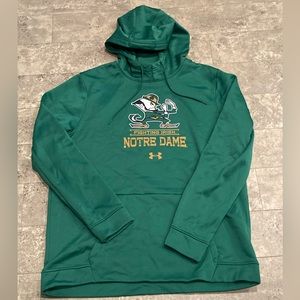 Under Armour, Notre Dame hoodie, XL